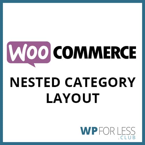 WC nested category layout