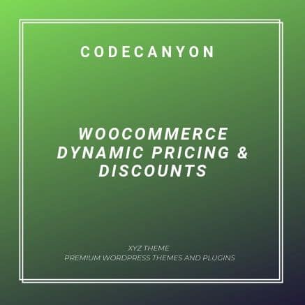 WooCommerce Dynamic Pricing Discounts 1