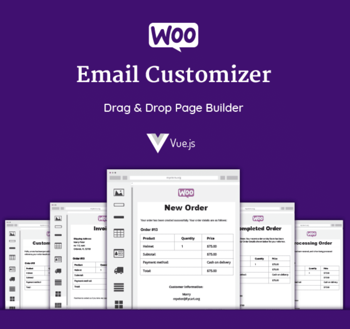 WooCommerce Email Customizer plugin 1