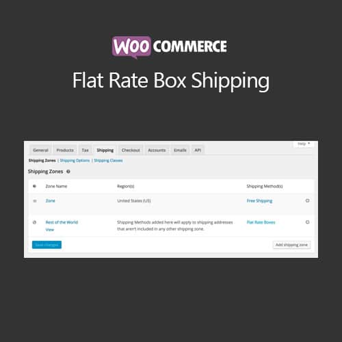 WooCommerce Flat Rate Box Shipping 1