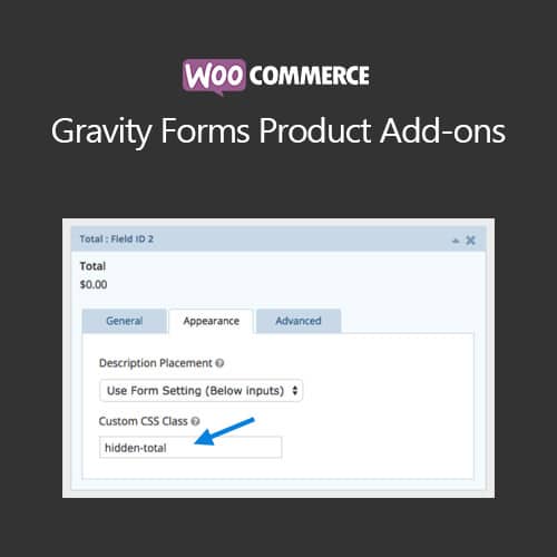 WooCommerce Gravity Forms Product Add ons 1