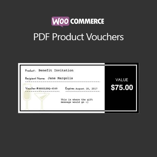 WooCommerce PDF Product Vouchers 1