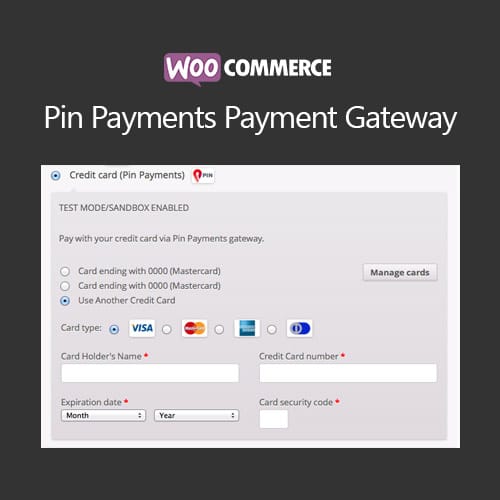 WooCommerce Pin Payments Payment Gateway