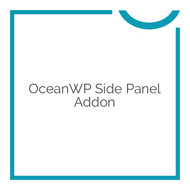 oceanwp side panel addon 1.0.2
