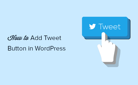 how to add tweet button in wordpress og
