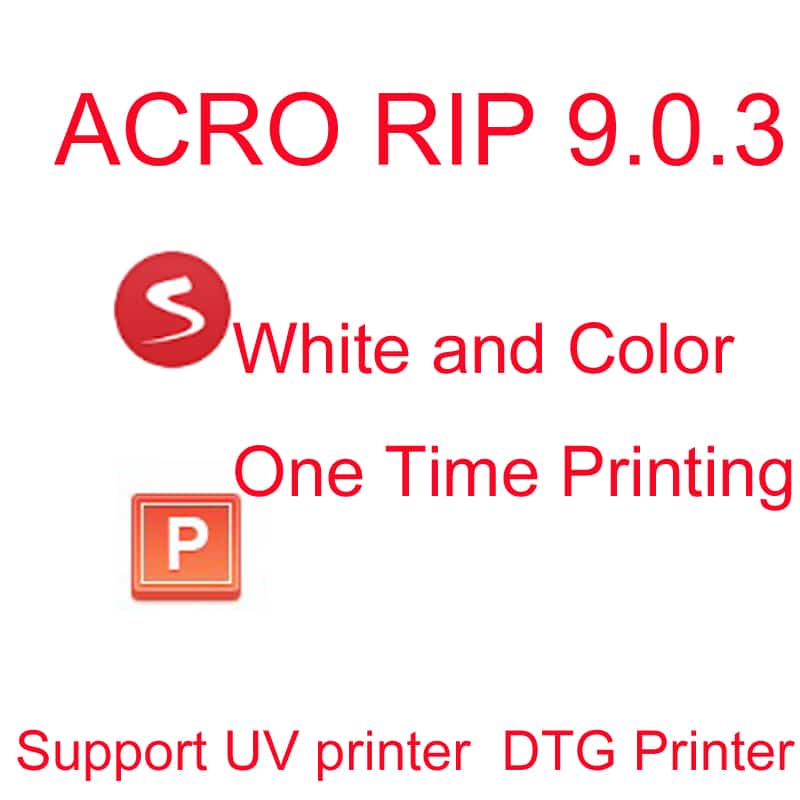 Acro RIP 9.0.3 Direct To Garmet Printing Software Epson SC P-600 Full Version 