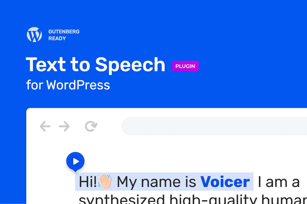 Voicer – Text to Speech Plugin for WordPress 3.1.1
