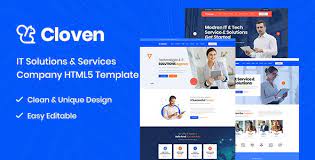 CLOVEN – IT SOLUTIONS SERVICES COMPANY WORDPRESS THEME + RTL  2.0