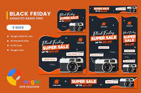 PRODUCT SALE BLACK FRIDAY HTML5 BANNER ADS GWD LATEST VERSION