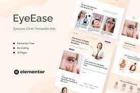 EYEEASE – EYECARE CLINIC TEMPLATE KITS LATEST VERSION