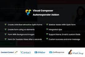 VISUAL COMPOSER AUTORESPONDER ADDON 1.0.6