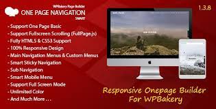 SMART ONE PAGE NAVIGATION – ADDON FOR WPBAKERY PAGE BUILDER 1.3.8