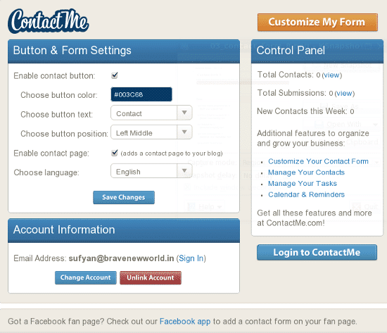 Contact Form