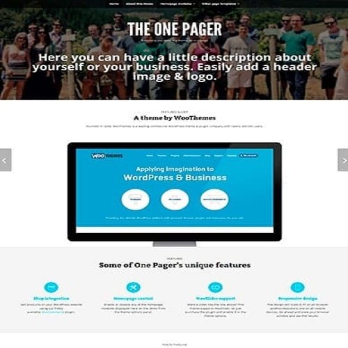 The One Pager