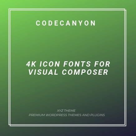 4k Icon Fonts