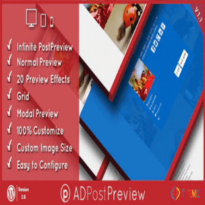 AD Post Preview WordPress Plugin 1.1