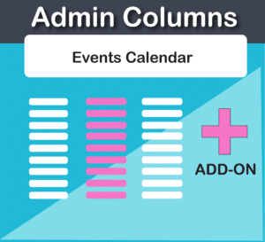 Admin Columns Pro Events Calendar Addon 1.7.1