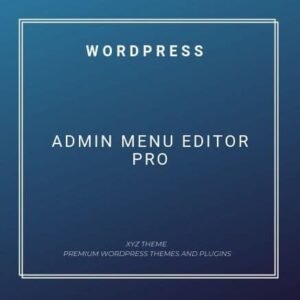 Admin Menu Editor Pro WordPress Plugin 2.21.1