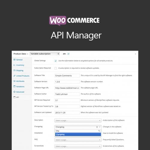 WooCommerce API Manager