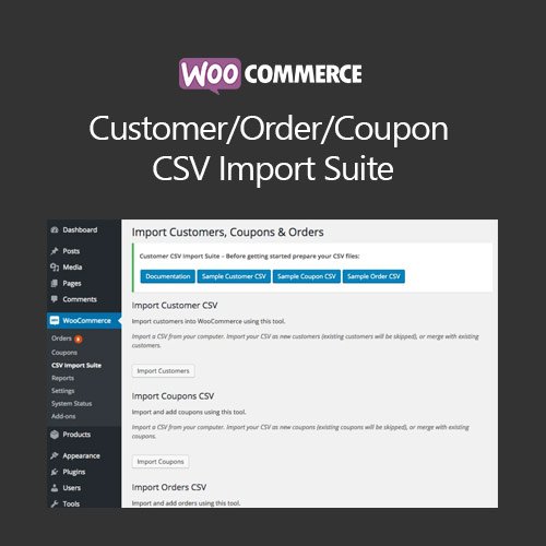 WooCommerce Customer Order Coupon CSV Import Suite