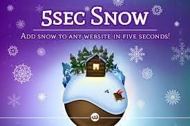 5sec Snow WordPress Plugin
