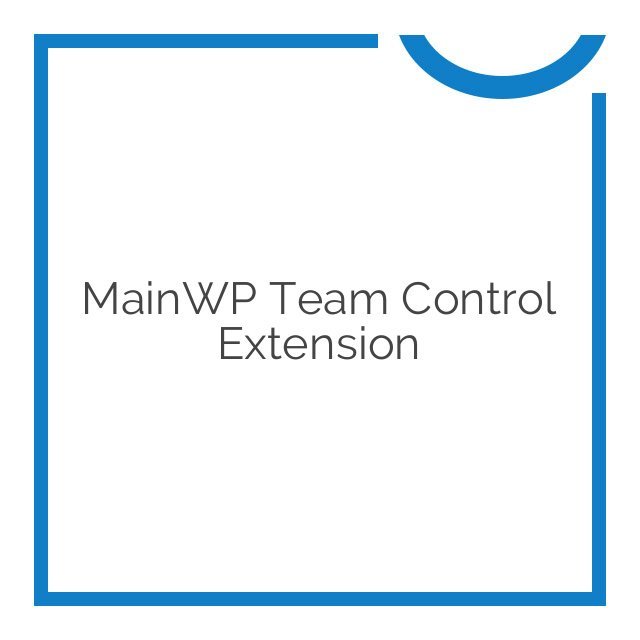 Team Control