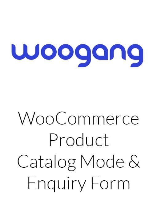 woccommerce product catalog mode