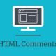 html comments