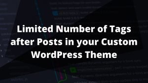 number of tags