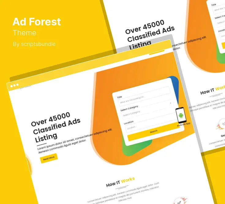 AdForest Classified Ads WordPress Theme scriptsbundle 14