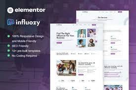 INFLUOZY – INFLUENCER MARKETING AGENCY ELEMENTOR PRO TEMPLATE KIT LATEST VERSION